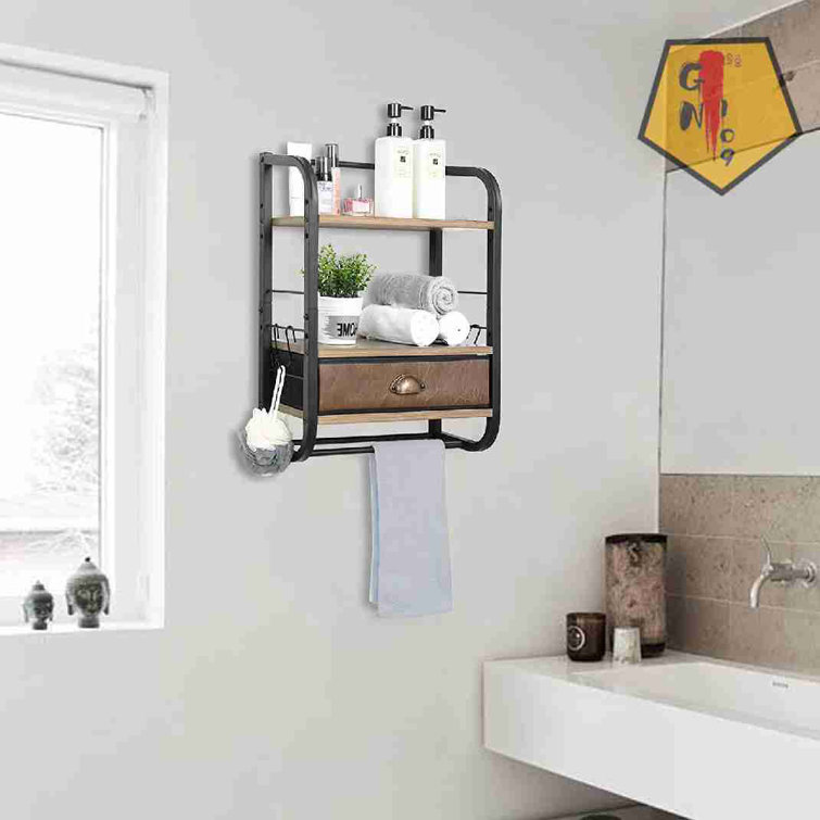 wayfair bathroom wall shelves